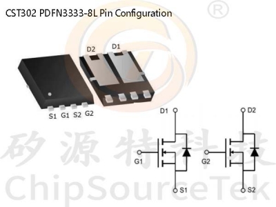 CST302 PDFN3333-8L